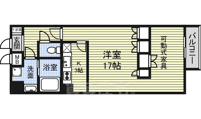 ケースクエアの間取り