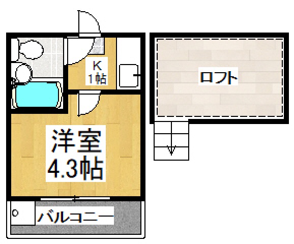 ニューハウス志木の間取り