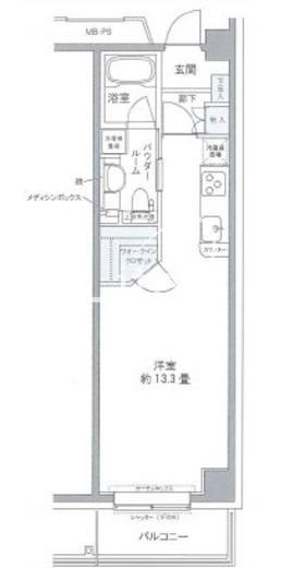 プライムアーバン豊洲の間取り