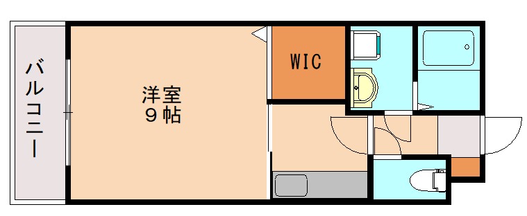 福岡市西区富士見のマンションの間取り