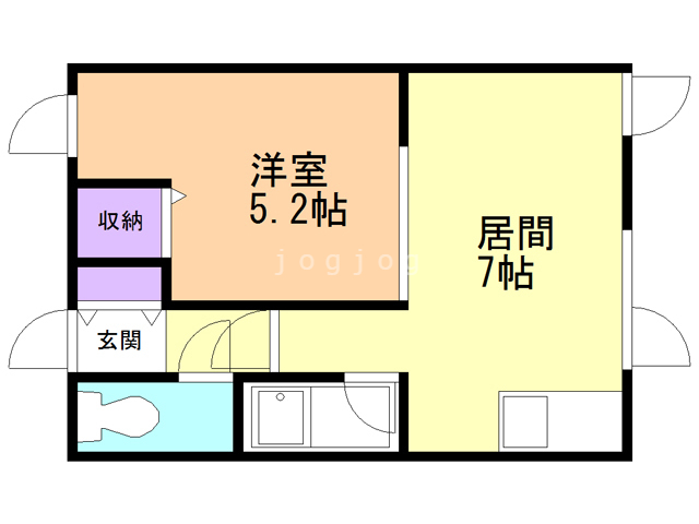 ＲｅｓｔＨｏｕｓｅ１０９の間取り