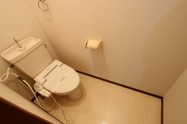 トイレ　写真は別号室のものです。