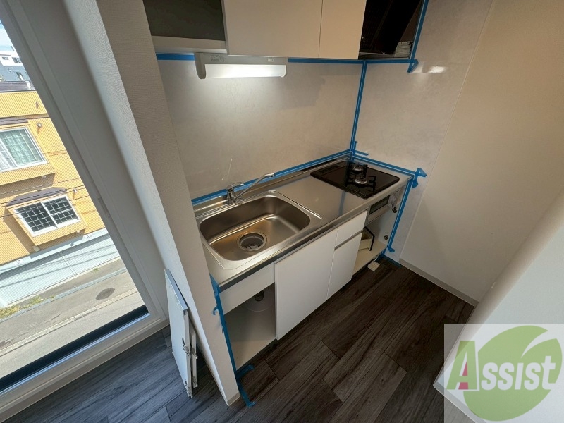 キッチン　キッチンはスペースも広々していて使いやすそうですよ！