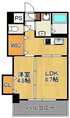 Ｂａｓｉｃ　Ｂ．Ｌ．Ｄ　ＹＡＨＡＴＡの間取り