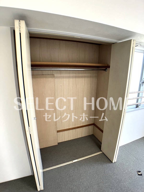 収納　大きなスペースがあり、収納には困りません