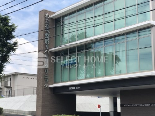 病院　わたなべ整形リハビリクリニック（病院）まで607m