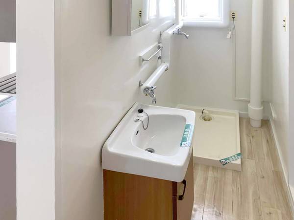 洗面設備　ビレッジハウスの同一物件・同一タイプの間取りの写真です