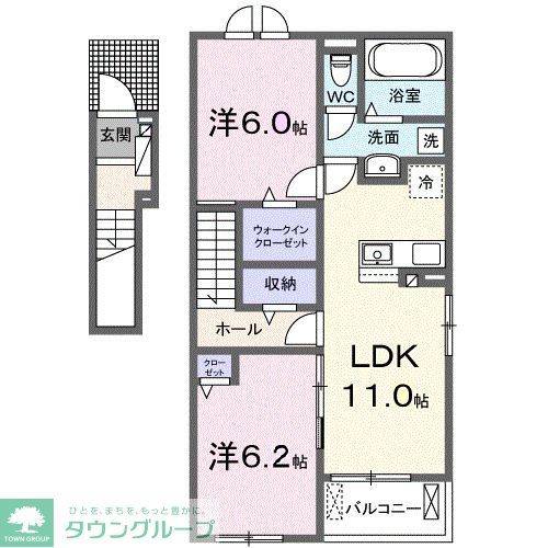 グラン　ソレイユ　Ｋ　IIの間取り