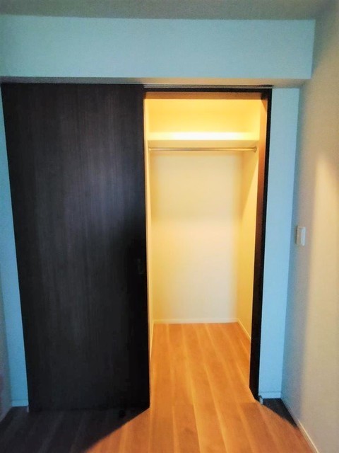 収納　ウォークインクローゼット