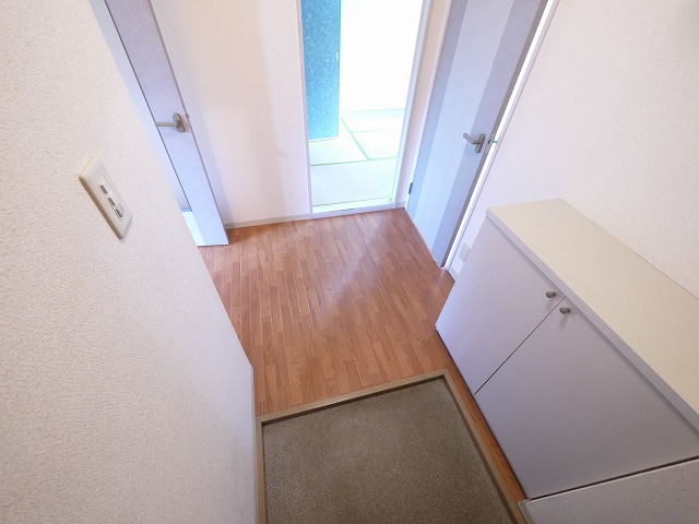 玄関　毎日通る玄関はこちらです