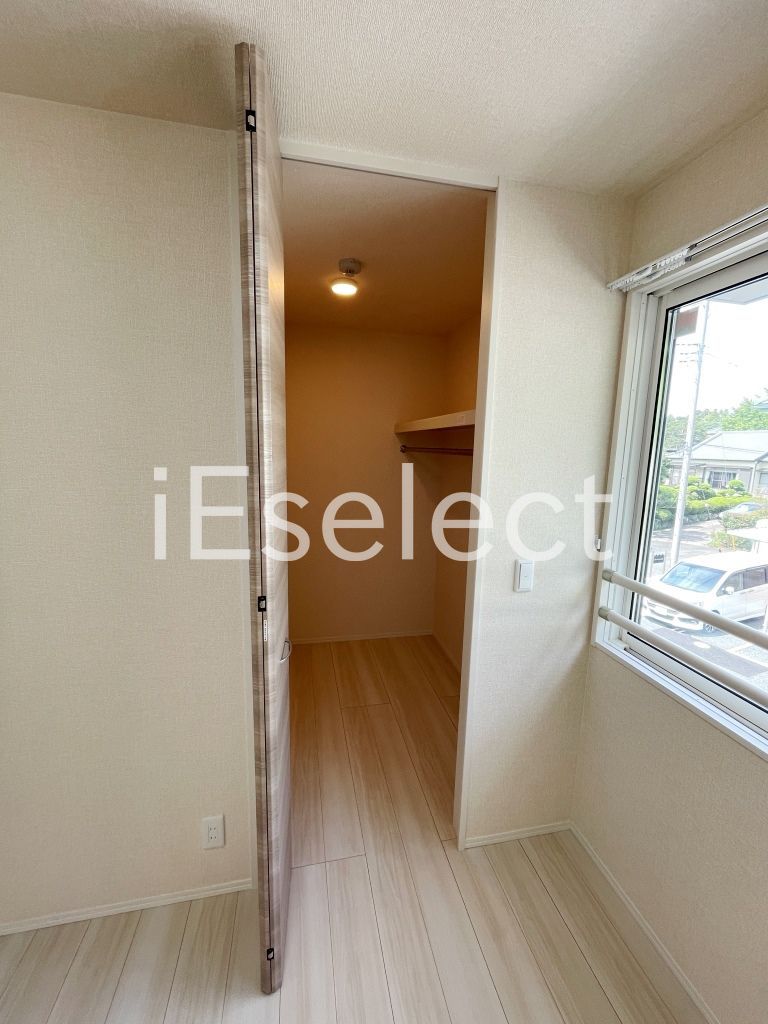 収納　大容量のウォークインクローゼット！