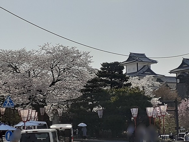 公園　兼六園・金沢城（公園）まで650m