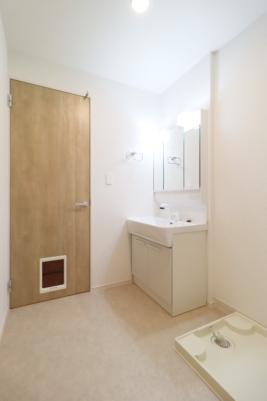 洗面設備　図面と現状に相違がある場合には現状を優先