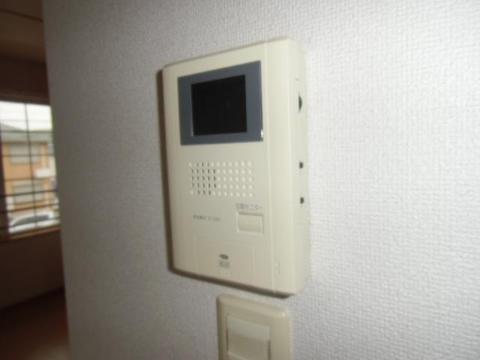 セキュリティ　カメラ付インターホン（イメージ）