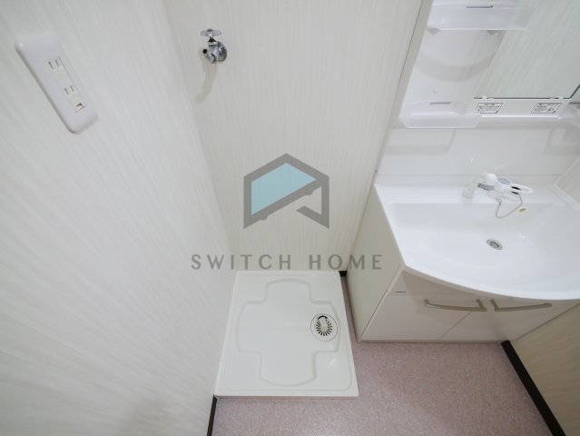 その他設備　洗面所に洗濯機を設置して頂けます♪