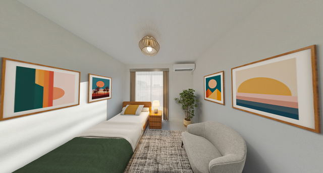 その他部屋・スペース　１階の洋室です　※家具はＣＧとなりますので、実際には家具はご