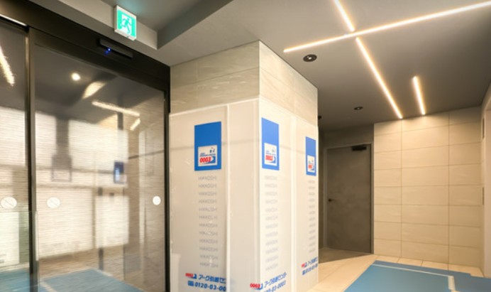 ロビー　建物の内部です