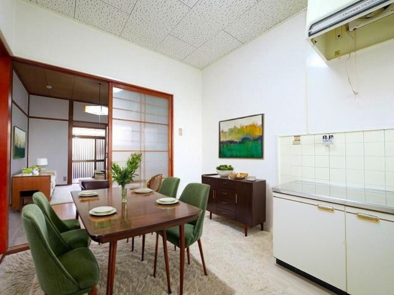 居室・リビング　CGで家具等を配置したもので家具等は含まれません