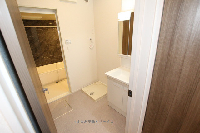 洗面設備　使いやすい洗面所です ビクトリアジャスティス　202号室　2