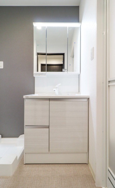 洗面設備　図面と現状に相違がある場合には現状を優先