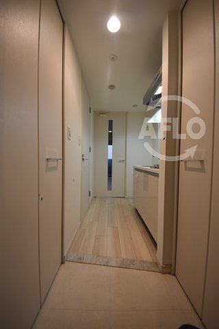 玄関　スワンズシティ谷町モデルノ　玄関スペース