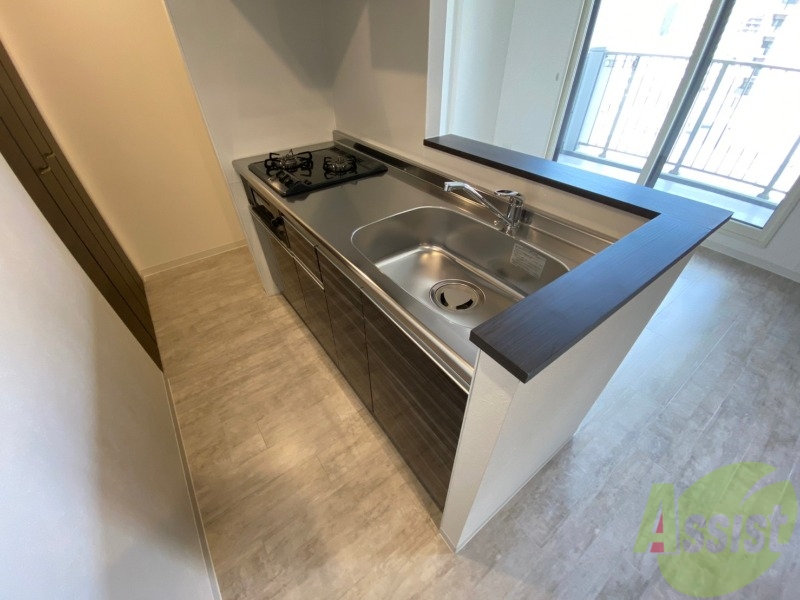 キッチン　システムキッチンなので、すぐお料理に使えます！