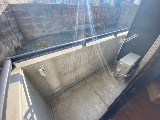 バルコニー　※別部屋のお写真になります。