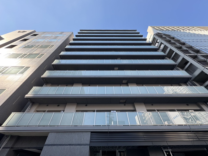 建物外観　建築中