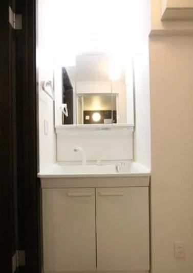 洗面設備　（別タイプ参考写真）アザレア東大前　文京区向丘2