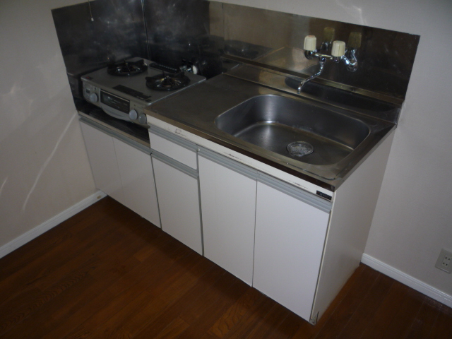 キッチン　給湯有　2口コンロ設置可キッチン