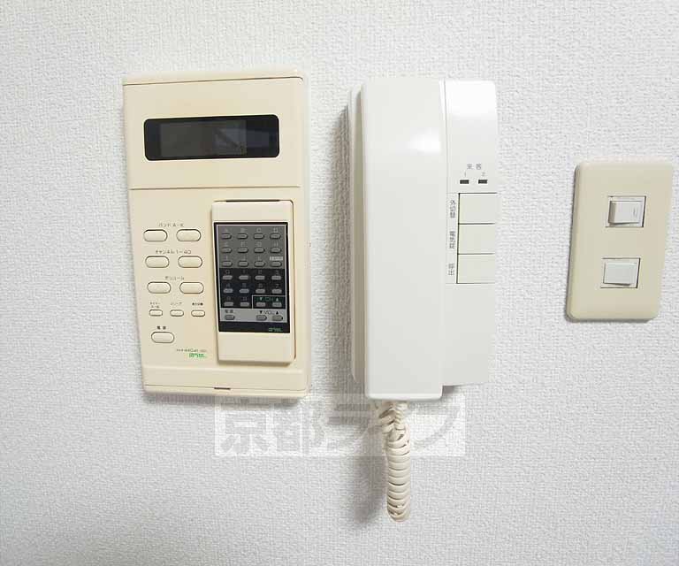 セキュリティ　注）ＴＶモニターはついておりません。