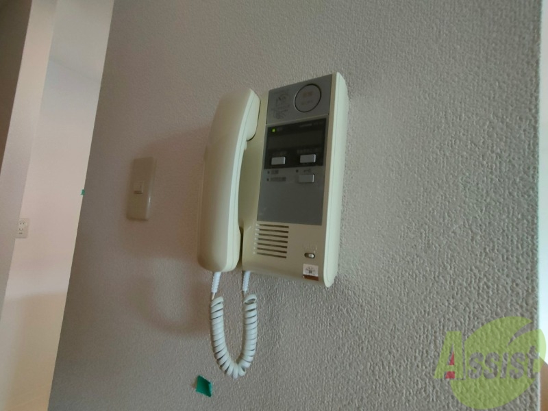 セキュリティ　インターホンは通話ができるので急な訪問があっても安心です