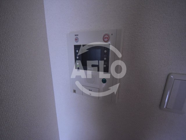 セキュリティ　レジデンス釣鐘　TVモニター付きインターホン