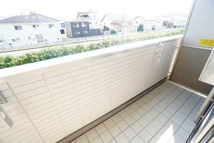 バルコニー　東向き