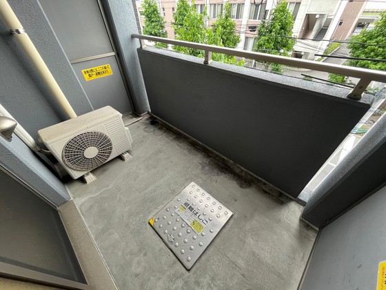 バルコニー　※別部屋の写真です