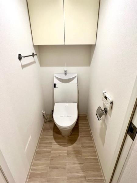 トイレ　ゆったりとした空間のトイレです