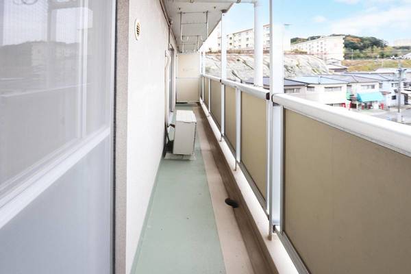 バルコニー　ビレッジハウスの同一物件・同一タイプの間取りの写真です