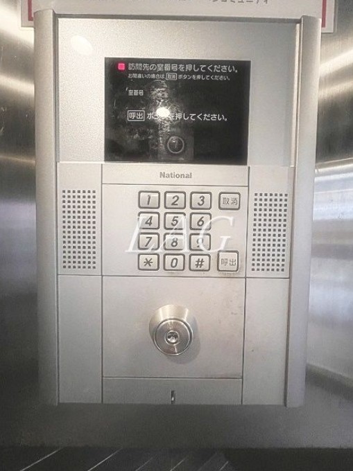 セキュリティ　オートロックです。