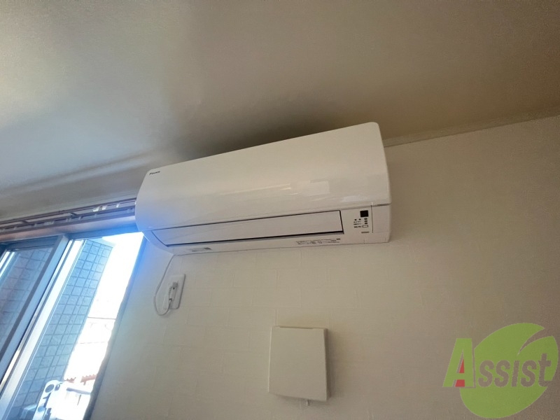 その他設備　エアコンが付いているので夏も冬も快適ですね～