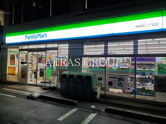 コンビニ　ファミリーマート 神明町二丁目店（コンビニ）まで373m