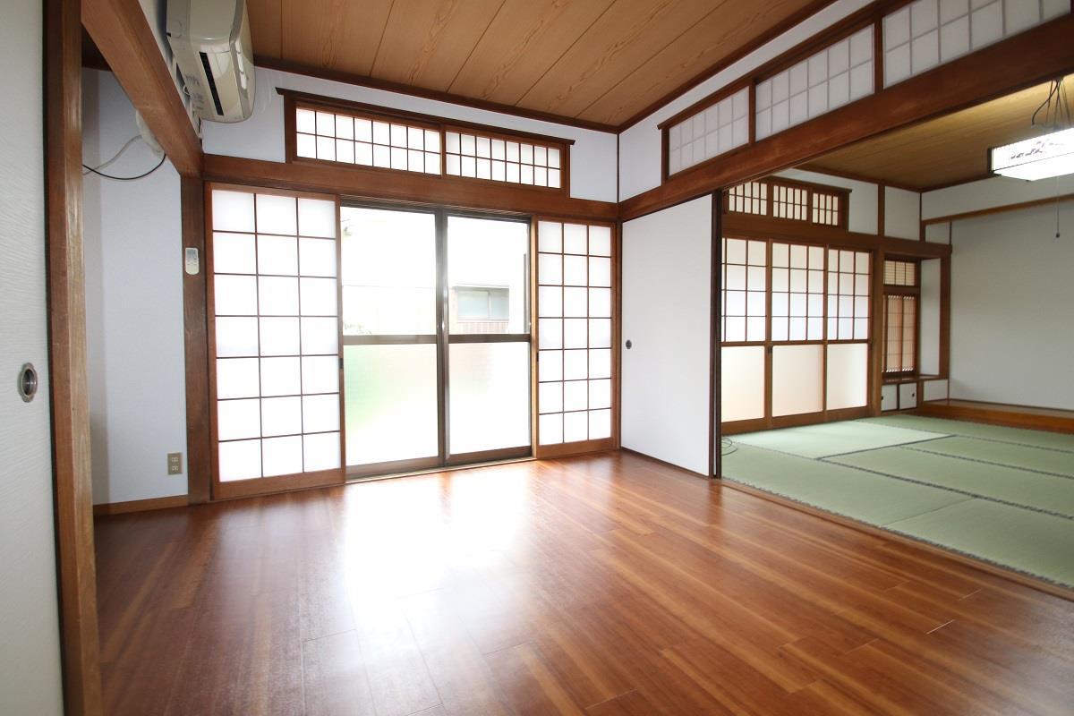 バルコニー　和室を洋室へ変更しています