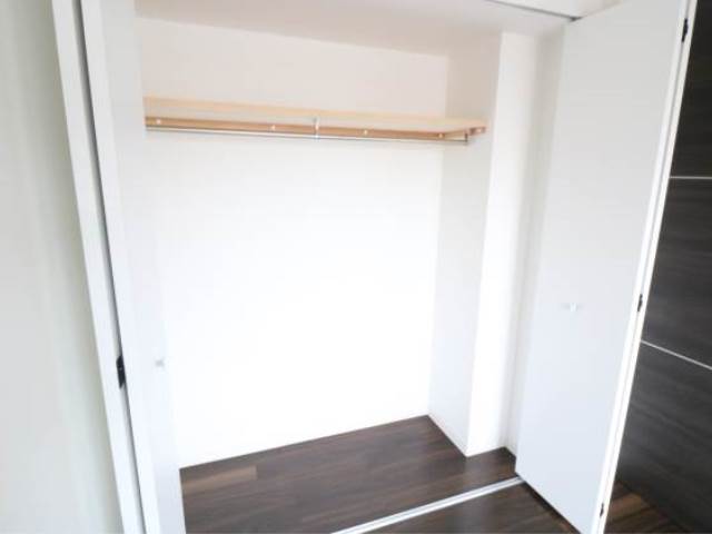 収納　奥行きのあるクローゼットスペース♪