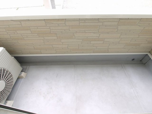 バルコニー　落ち着いた時間を過ごせるバルコニーです