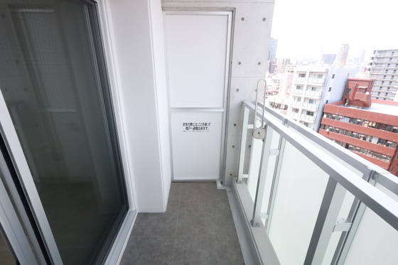 バルコニー　※別部屋の写真です