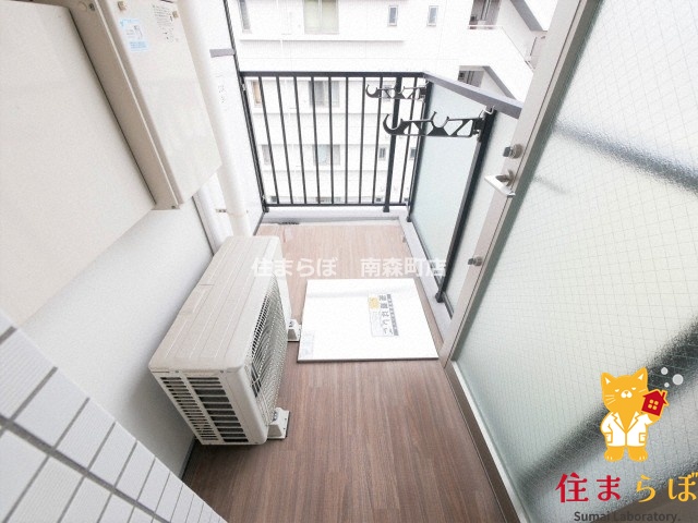 バルコニー　日常使いを想像しながら