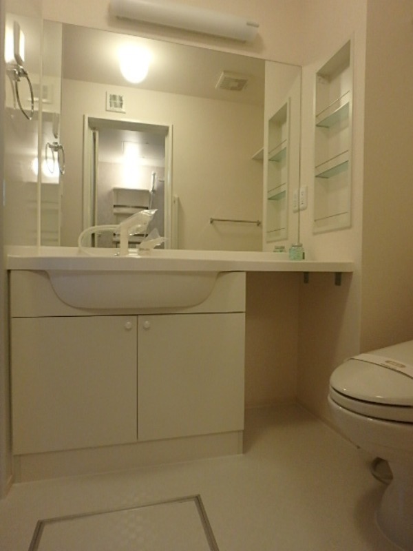 洗面設備　図面と現状に相違がある場合には現状を優先