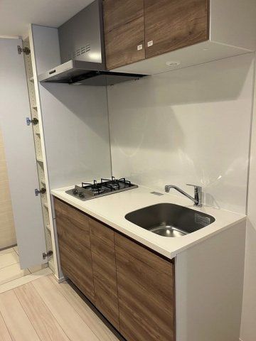 キッチン　■２口ガスコンロシステムキッチン