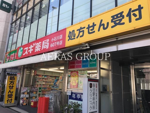 ドラックストア　スギ薬局小石川店（ドラッグストア）まで810m