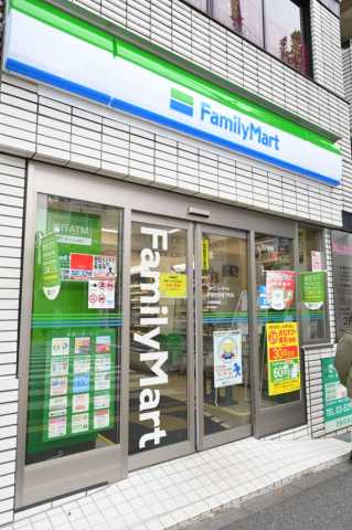 コンビニ　ファミリーマート　早稲田馬場下町店（コンビニ）まで155m