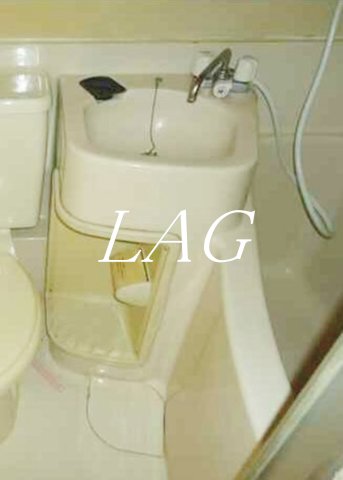 洗面設備　洗面台です。